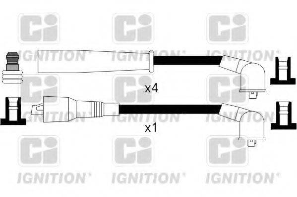 QUINTON HAZELL XC911 Комплект дротів запалювання