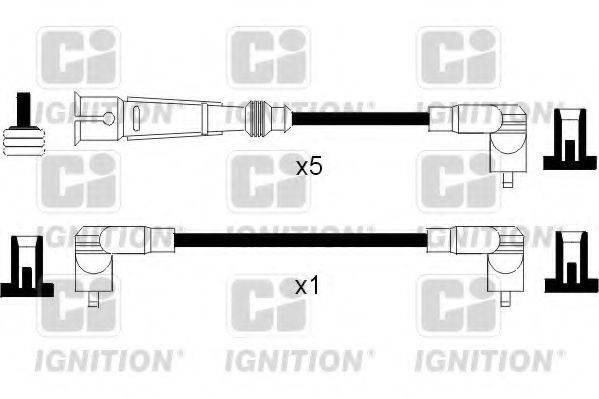 QUINTON HAZELL XC973 Комплект дротів запалювання