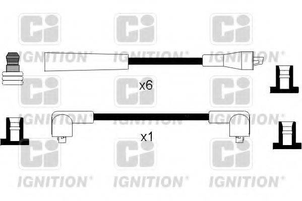 QUINTON HAZELL XC974 Комплект дротів запалювання