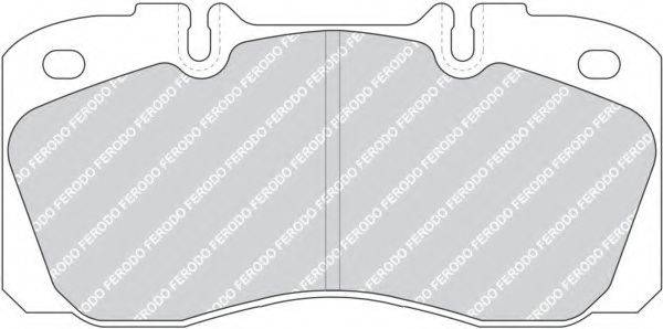 FERODO FCV1126 Комплект гальмівних колодок, дискове гальмо