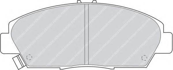 FERODO FDB904 Комплект гальмівних колодок, дискове гальмо