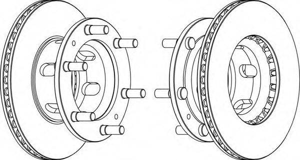 FERODO FCR108A гальмівний диск