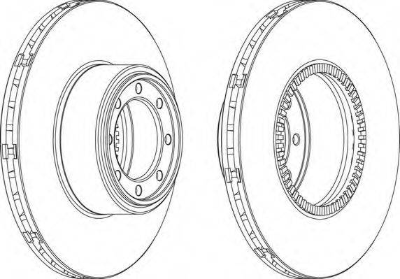 FERODO FCR321A гальмівний диск