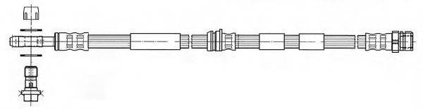 FERODO FHY2210 Гальмівний шланг