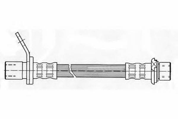 FERODO FHY2215 Гальмівний шланг