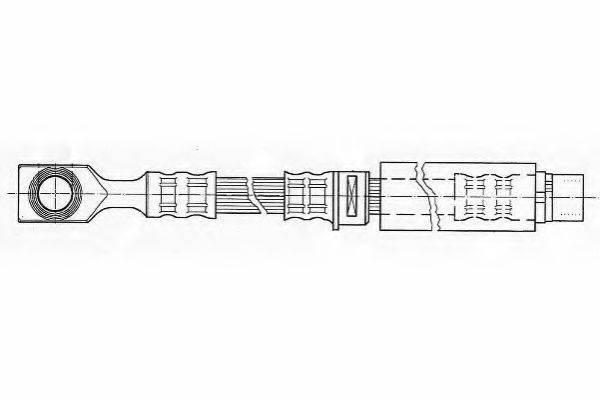 FERODO FHY2238 Гальмівний шланг