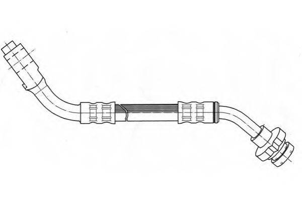 FERODO FHY2347 Гальмівний шланг