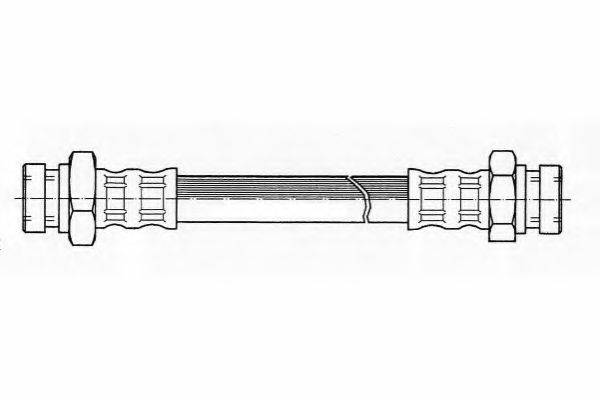 FERODO FHY2439 Гальмівний шланг