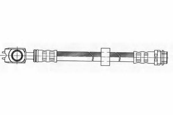 FERODO FHY2446 Гальмівний шланг