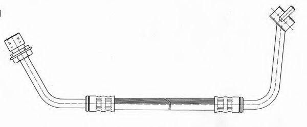 FERODO FHY2563 Гальмівний шланг