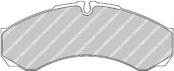 FERODO FSL1102 Комплект гальмівних колодок, дискове гальмо