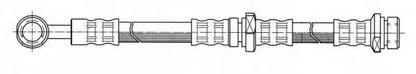 FERODO FHY3086 Гальмівний шланг