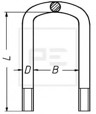 PE AUTOMOTIVE 01518460A Драбина ресори