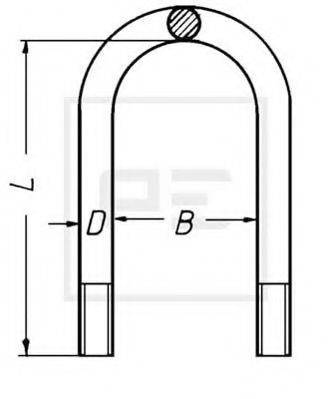 PE AUTOMOTIVE 01523340A Драбина ресори