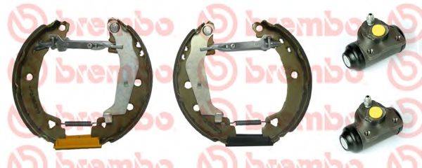 BREMBO K23044 Комплект гальмівних колодок