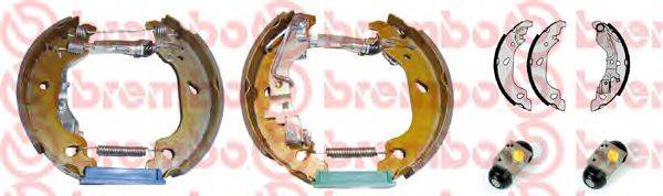 BREMBO K23047 Комплект гальмівних колодок