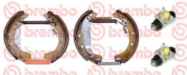 BREMBO K59038 Комплект гальмівних колодок