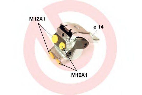 BREMBO R68008 Регулятор гальмівних сил