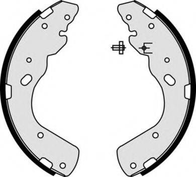 BREMBO S23576 Комплект гальмівних колодок