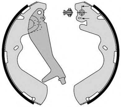 BREMBO S30514 Комплект гальмівних колодок