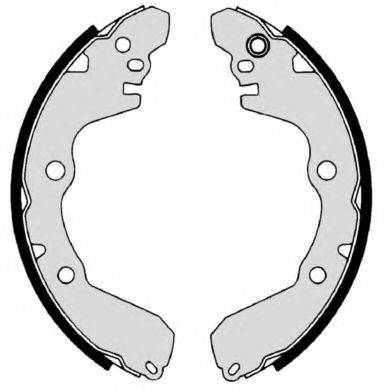 BREMBO S54522 Комплект гальмівних колодок