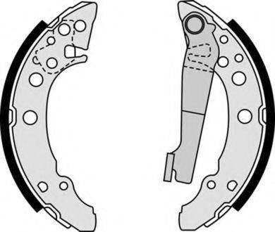 BREMBO S85535 Комплект гальмівних колодок