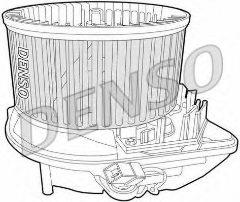 DENSO DEA07015 Вентилятор салону