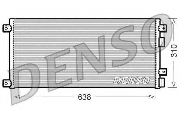 DENSO DCN12002 Конденсатор, кондиціонер