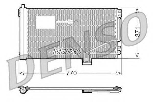 DENSO DCN17015 Конденсатор, кондиціонер