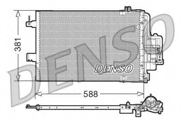 DENSO DCN20021 Конденсатор, кондиціонер