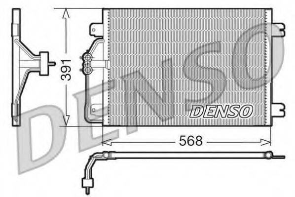 DENSO DCN23010 Конденсатор, кондиціонер