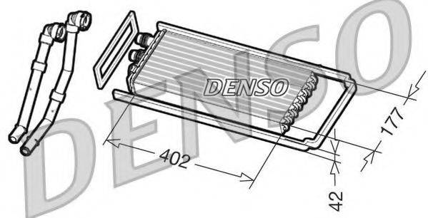 DENSO DRR12100 Теплообмінник, опалення салону