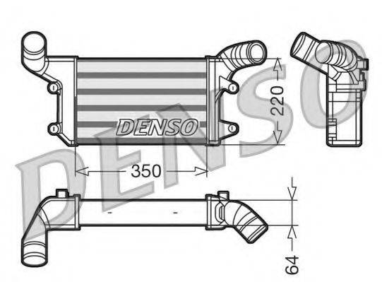 DENSO DIT45002 Інтеркулер