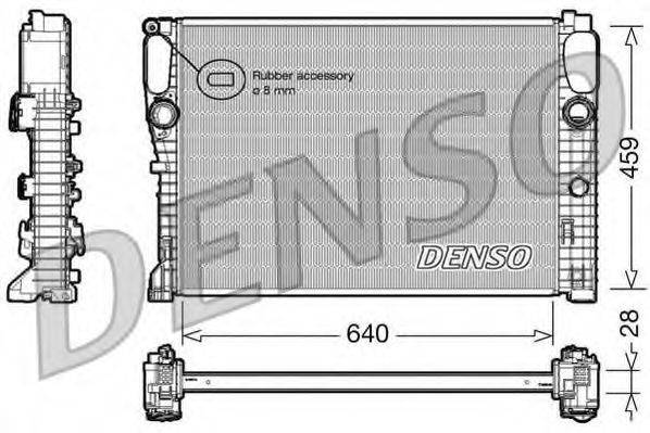 DENSO DRM17042 Радіатор, охолодження двигуна