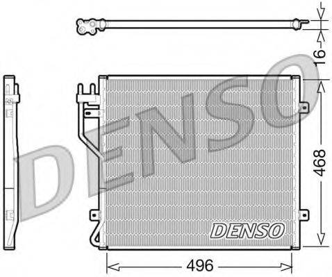 DENSO DCN06010 Конденсатор, кондиціонер