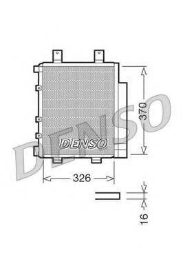 DENSO DCN35003 Конденсатор, кондиціонер