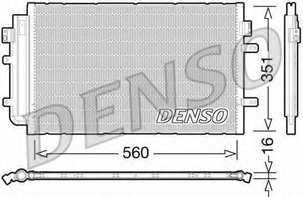 DENSO DCN12005 Конденсатор, кондиціонер