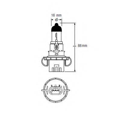 OSRAM 9008 Лампа розжарювання, фара далекого світла; Лампа розжарювання, основна фара; Лампа розжарювання, протитуманна фара; Лампа розжарювання, основна фара; Лампа розжарювання, фара далекого світла; Лампа розжарювання, протитуманна фара