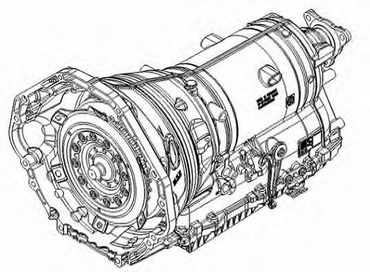 ZF 1087016071 Автоматична коробка передач