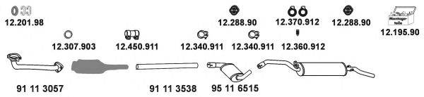 EBERSPACHER 12286 Система випуску ОГ