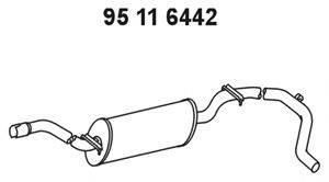 EBERSPACHER 95116442 Глушник вихлопних газів кінцевий