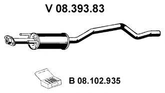 EBERSPACHER 0839383 Передглушувач вихлопних газів