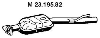 EBERSPACHER 2319582 Середній глушник вихлопних газів