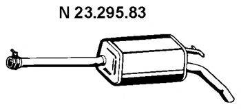 EBERSPACHER 2329583 Глушник вихлопних газів кінцевий