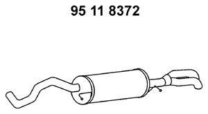 EBERSPACHER 95118372 Глушник вихлопних газів кінцевий