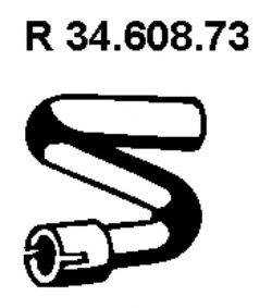 EBERSPACHER 3460873 Труба вихлопного газу