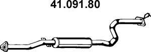 EBERSPACHER 4109180 Середній глушник вихлопних газів