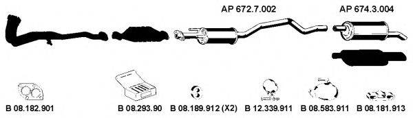 EBERSPACHER AP2193 Система випуску ОГ