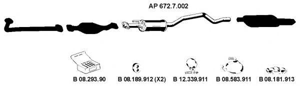 EBERSPACHER AP2251 Система випуску ОГ