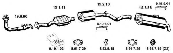 EBERSPACHER 262009 Система випуску ОГ